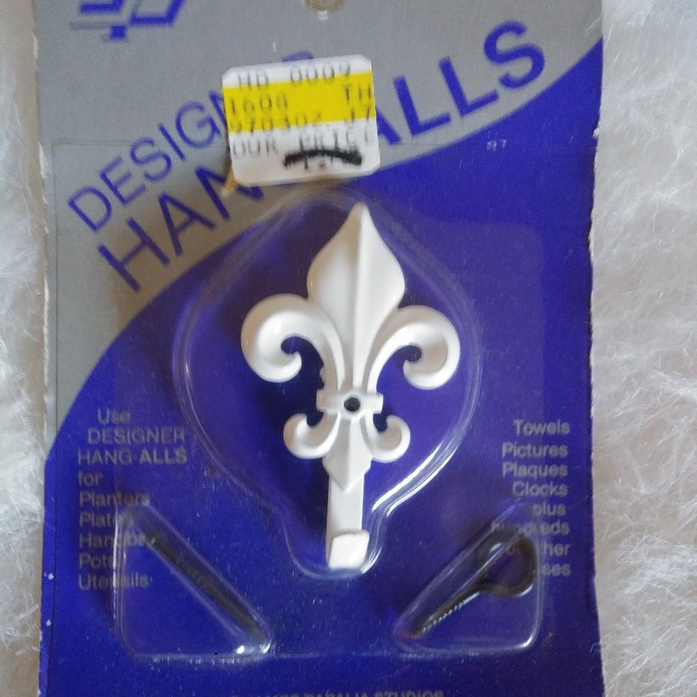 Fleur de Lis Hang All Designer Wall Hook